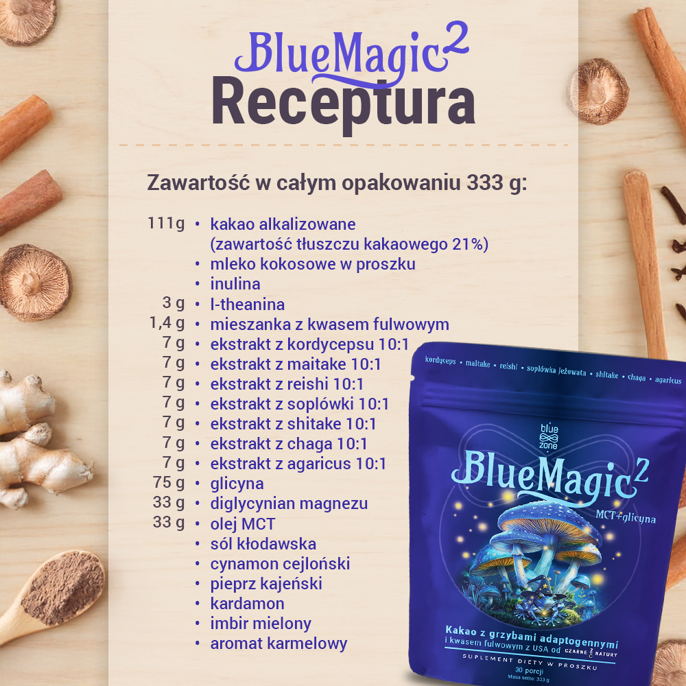 Kakao Długowieczności BlueMagic2 - obrazek 7