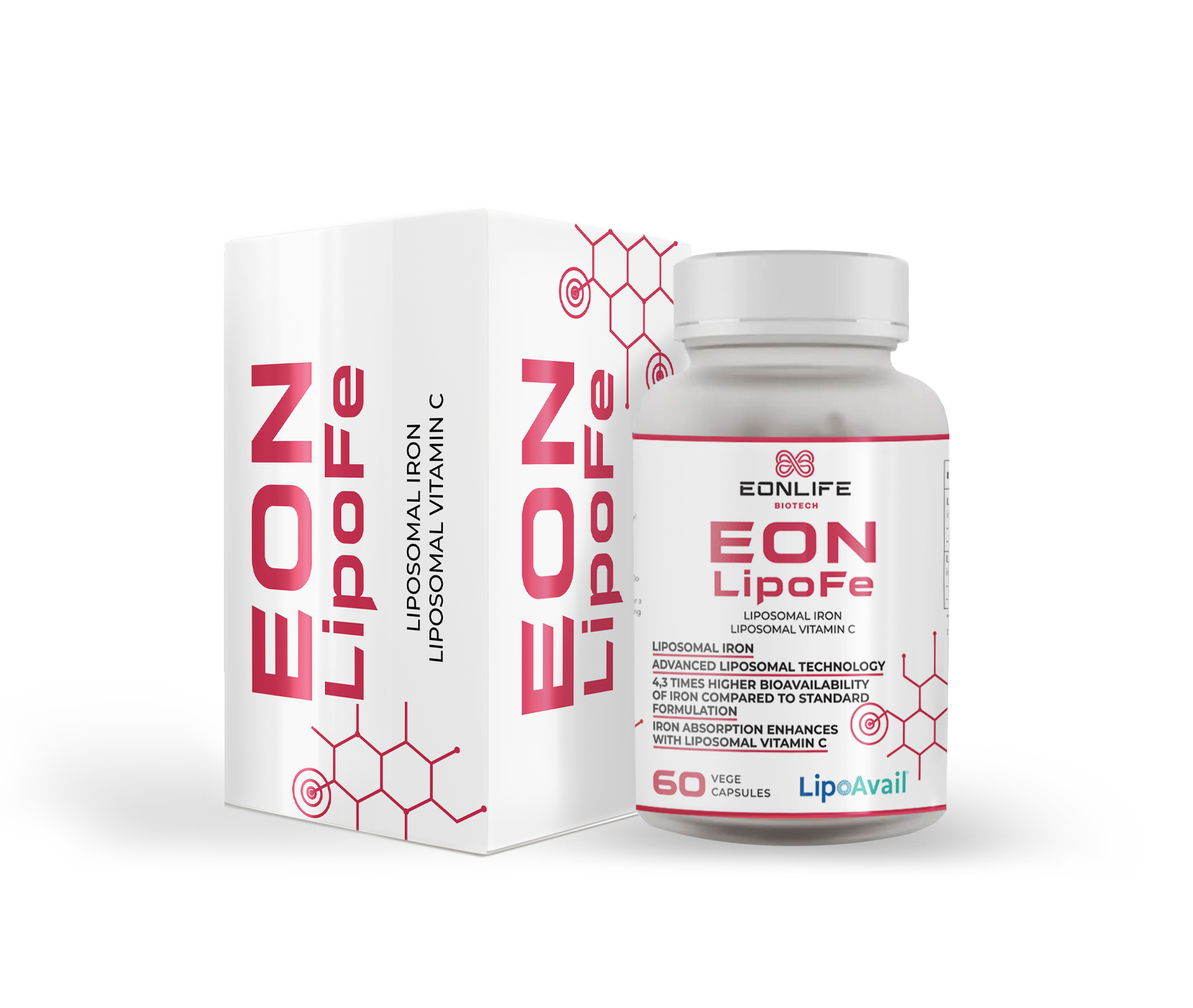 EON LipoFe – Liposomal Iron 20mg - obrazek 2