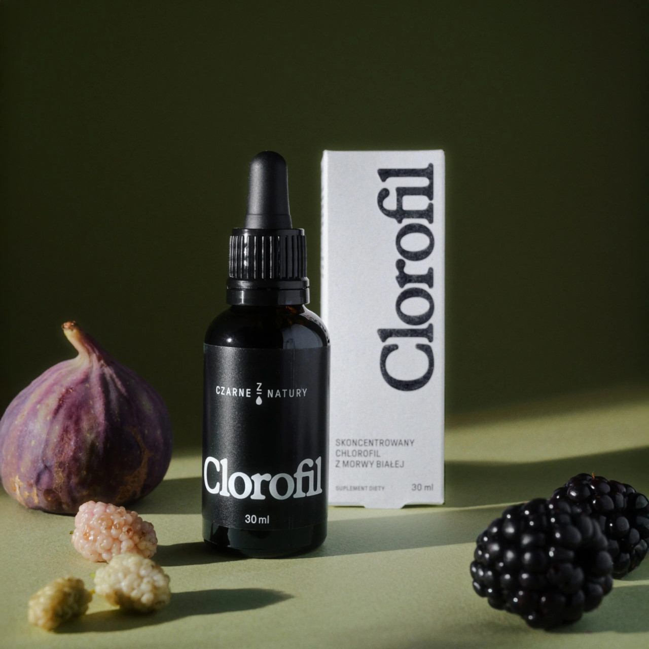 Clorofil – skoncentrowany chlorofil z morwy białej