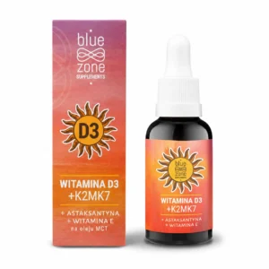 Witamina D3 + K2MK7 + E + Astaksantyna
