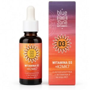 Witamina D3 + K2MK7 + E + Astaksantyna